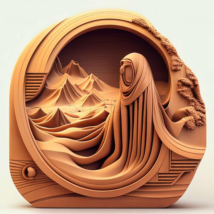 3D model Dune game (STL)